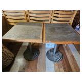 2 Cafe' Tables