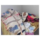 vintage quilt & clothing