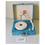 vintage child's record player