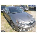 2013 KIA OPTIMA--ABANDONED PAPERWORK--NO RUN