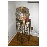 safari vase and plant stand