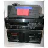 Yamaha Stereo and Fischer Speakers