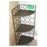 Corner shelving unit