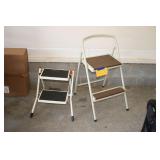Folding 2-step stools