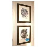 2 Guy Coheleach pieces
