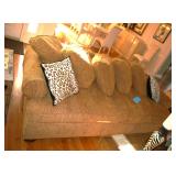 sofa and pillows