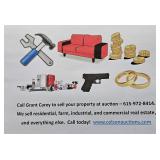 Call Grant to Sell your items
