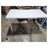 rolling work table 47 x 29 x 23
