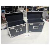 2 - locking file boxes