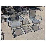 iron chairs & table