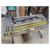 various extension poles