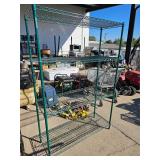 wire shelf - good for garage or shed