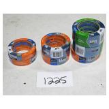 7 rolls of blue painter's tape
