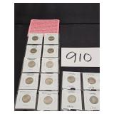 14 Nickels (4 V-Nickel) (10 Westward Journey)