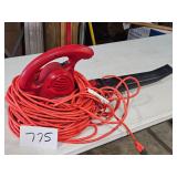 Troy Bilt corded blower