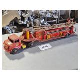 vintage fire - ladder truck
