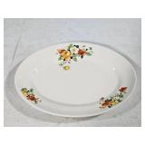 floral pattern Homer Laughlin platter
