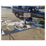 NICE group of lures, tackle boxes, bait holders