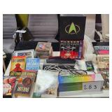 star trek movies, books, office