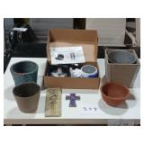 flower pots - watering station