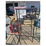 wire garage shelf