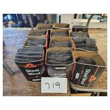 12 packs of steel wool