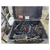 Pelican storage box with contents
