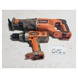RIGID TOOLS - NO Battery - Tools Only