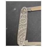 German WW II raised texture collectible knife