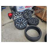22' Rims & 5th tire