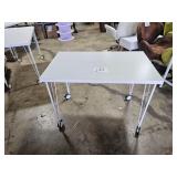 rolling work table 39 x 29 x 23