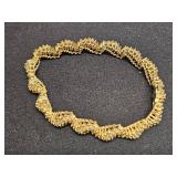 14K YG 7.25' 345 Natural Champagne Diamonds