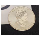 2022 Silver Queen Elizabeth II Maple Leaf