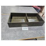 30 x 14.5 x 5 army trunk tray