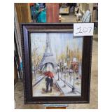 Paris Art Piece 22 x 18