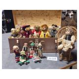 vintage dolls & trunks