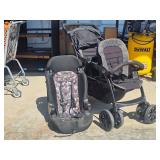 2 - seat stroller & baby seat