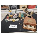 vintage fisher - price & other toys