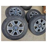 6 lug FORD 16' rims & tires
