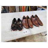2 - Johnston & Murphy (10) + Sperry (10.5)