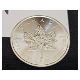 2022 Silver Queen Elizabeth II Maple Leaf