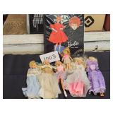 Collectible Barbies & 1963 case