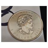 2022 Silver .999 Queen Elizabeth II Maple Leaf