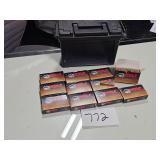 11 boxes of .223 ammunition & box