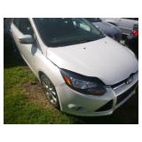 2013 FORD FOCUS--REBUILT TITLE-- COLD A/C NO RUN