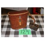 Binoculars in cases