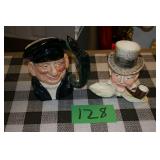 Lobster man Ceramic and man with pipe