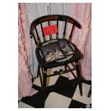 Vintage chair and pictures