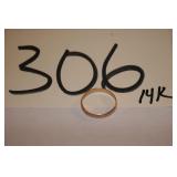 Gold wedding Band