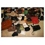 Assortment of vintage purses